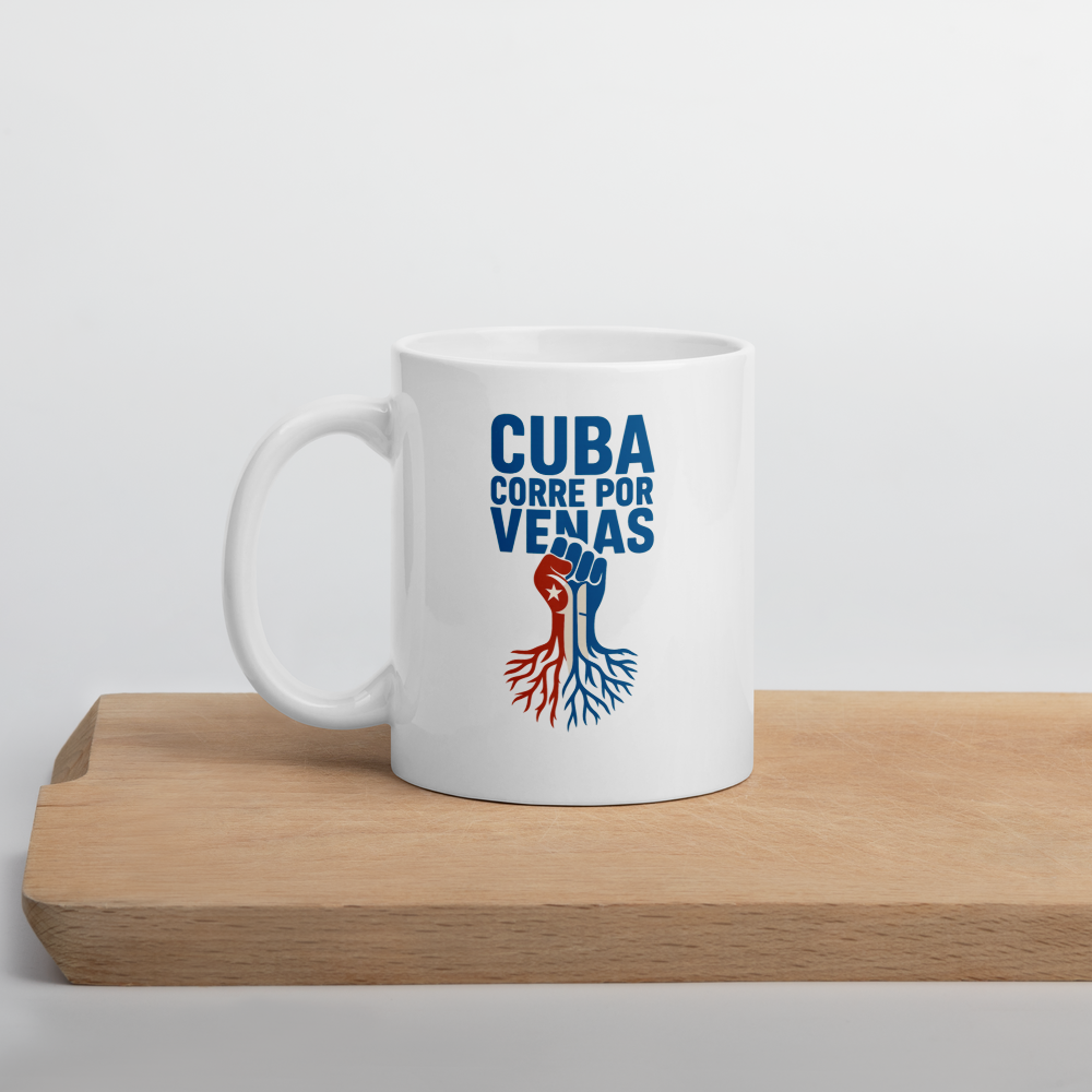 Jarra “Cuba corre por mis venas”