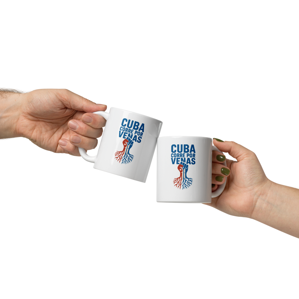 Jarra “Cuba corre por mis venas”