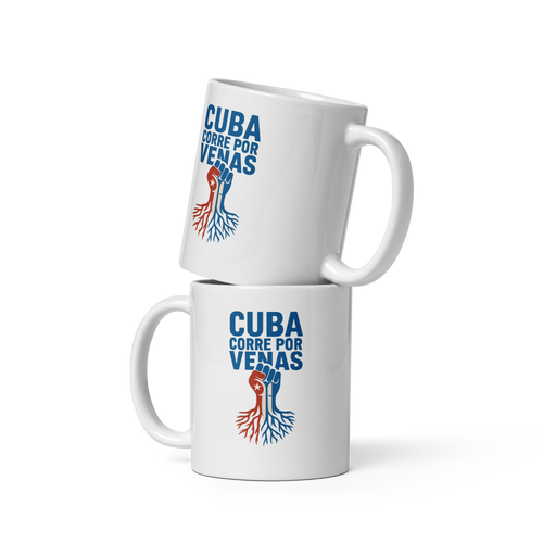 Jarra “Cuba corre por mis venas”