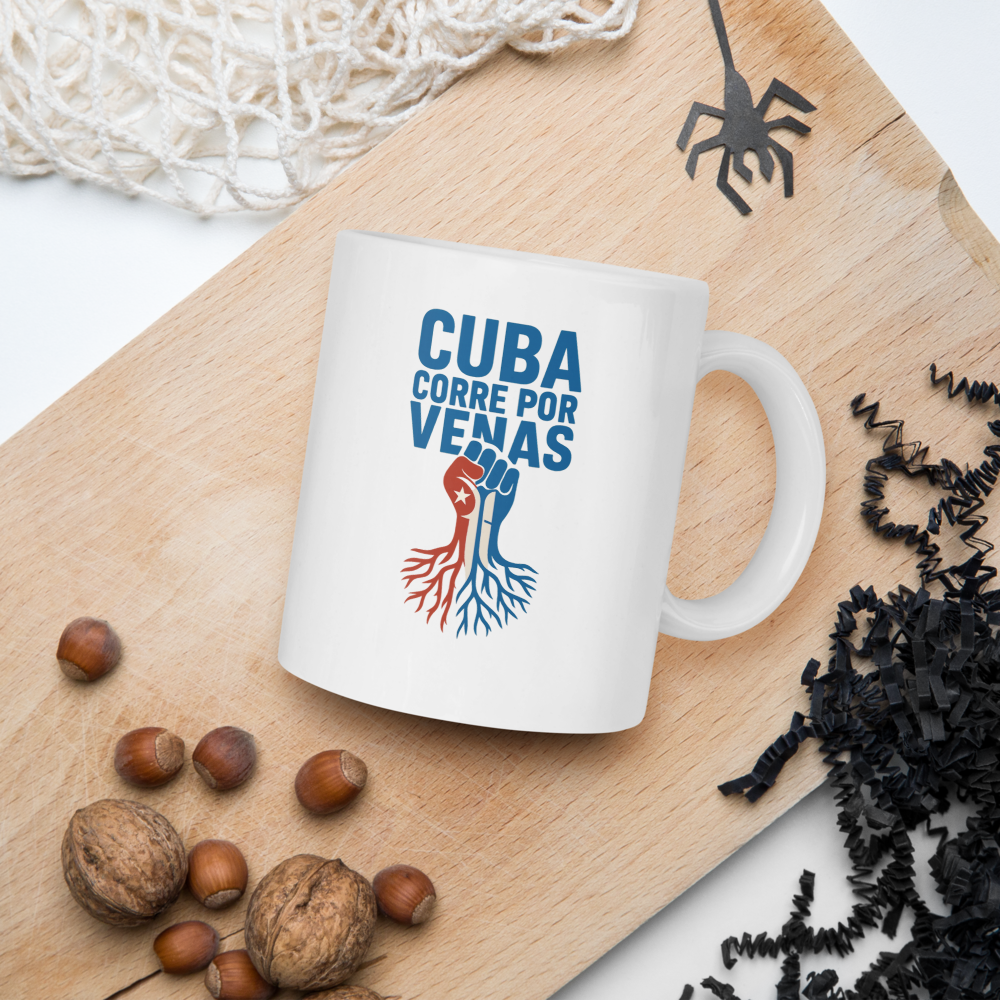 Jarra “Cuba corre por mis venas”