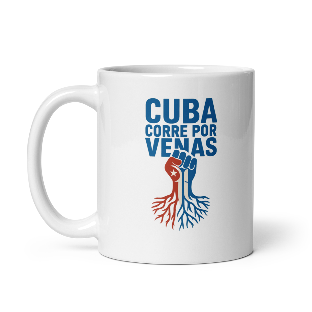 Jarra “Cuba corre por mis venas”