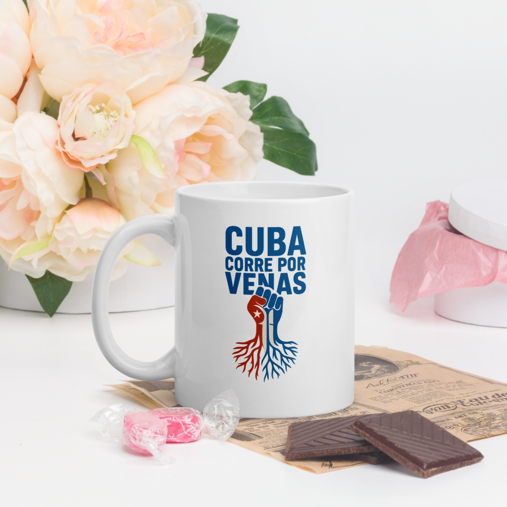 Jarra “Cuba corre por mis venas”