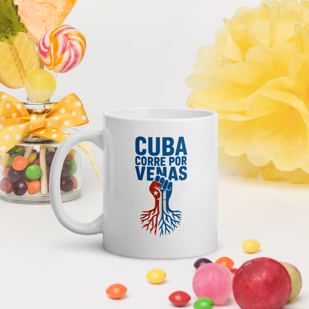 Jarra “Cuba corre por mis venas”