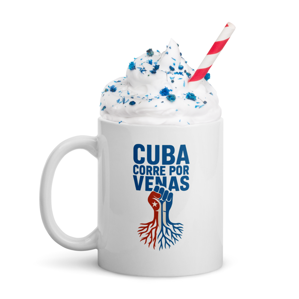 Jarra “Cuba corre por mis venas”