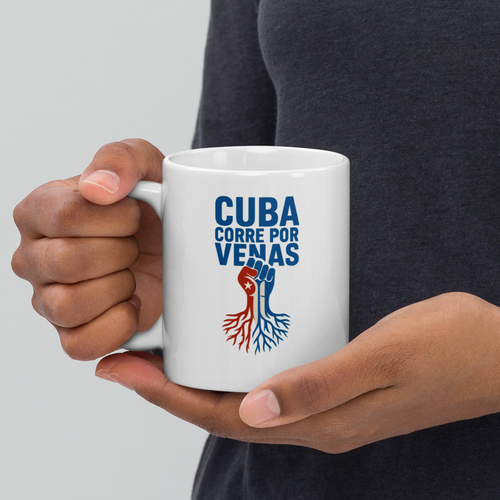 Jarra “Cuba corre por mis venas”