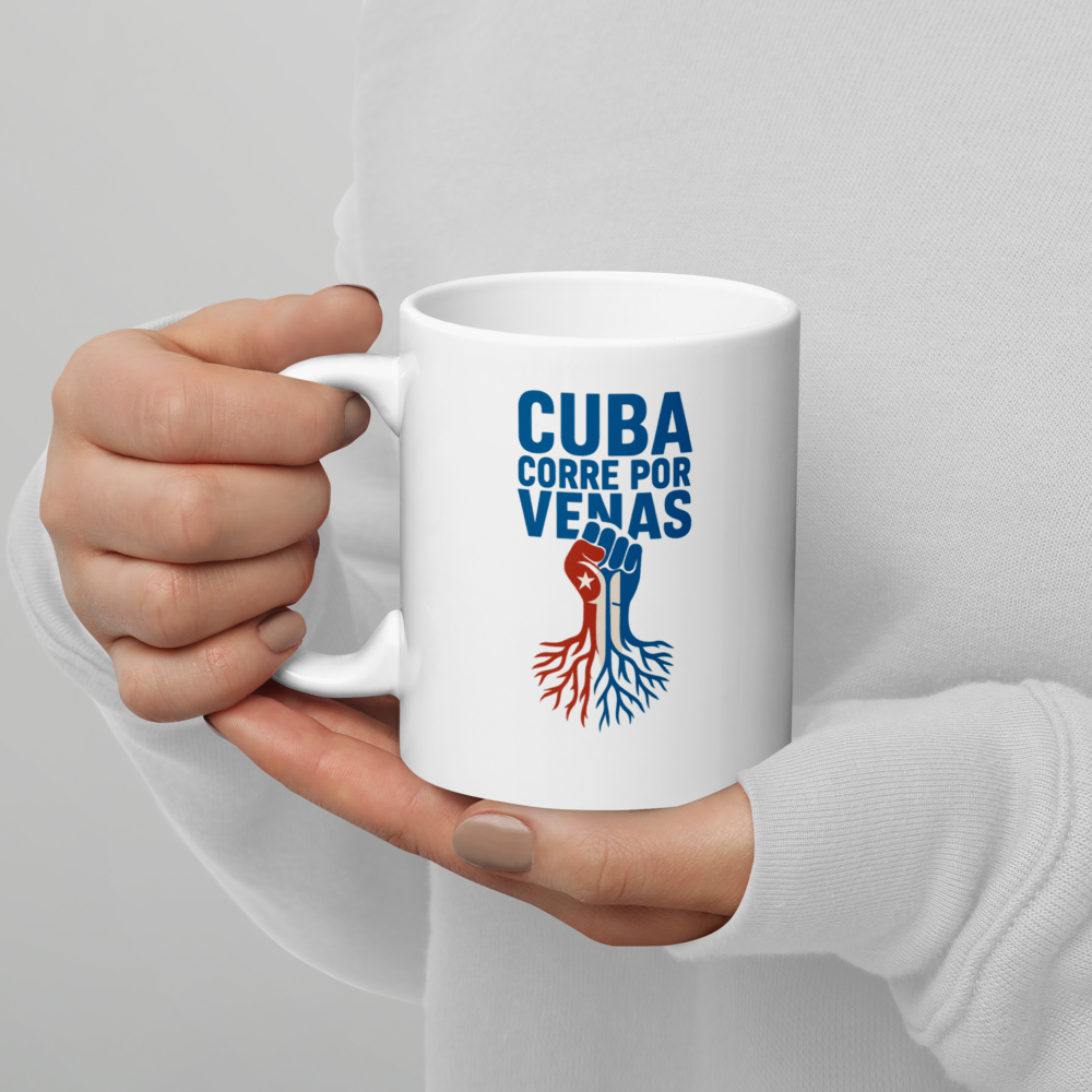 Jarra “Cuba corre por mis venas”