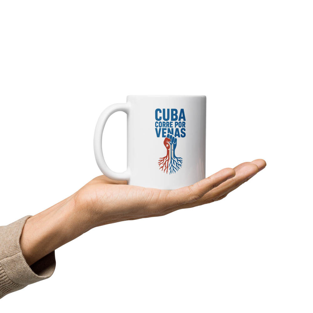 Jarra “Cuba corre por mis venas”