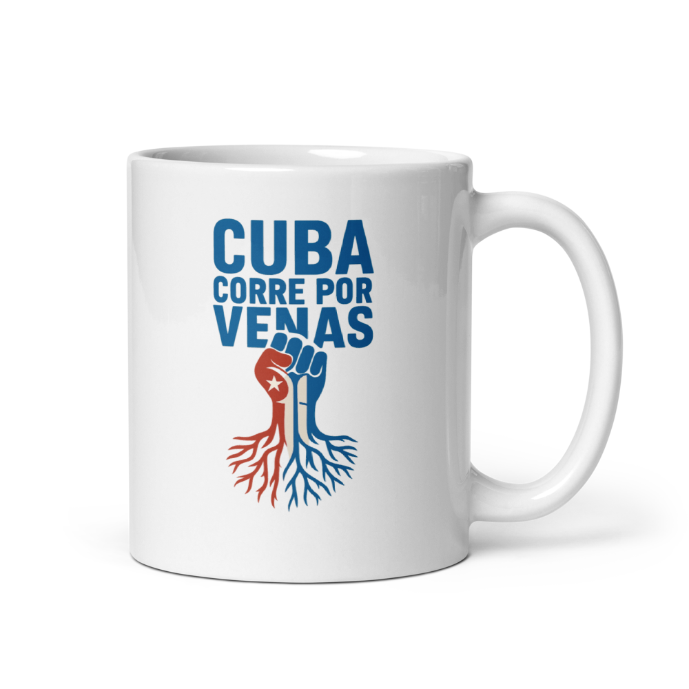 Jarra “Cuba corre por mis venas”