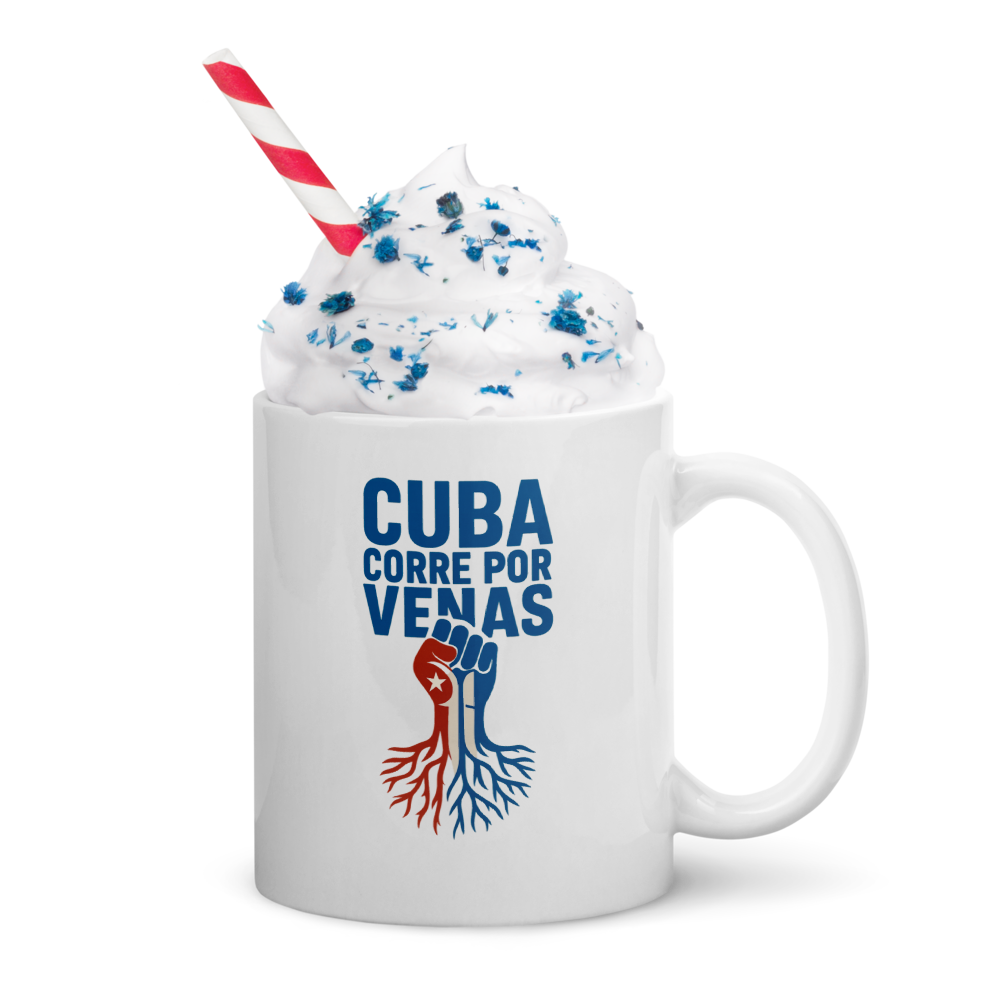 Jarra “Cuba corre por mis venas”