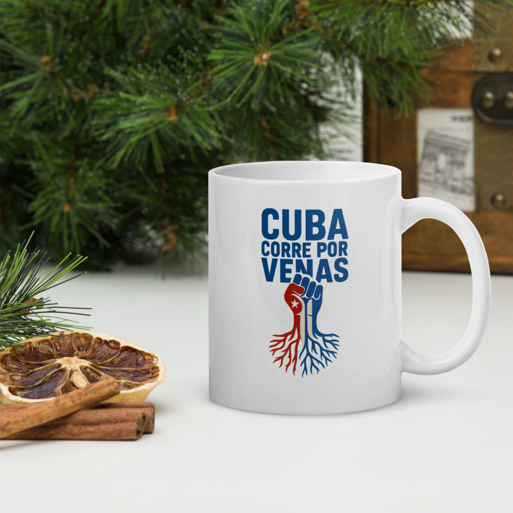 Jarra “Cuba corre por mis venas”