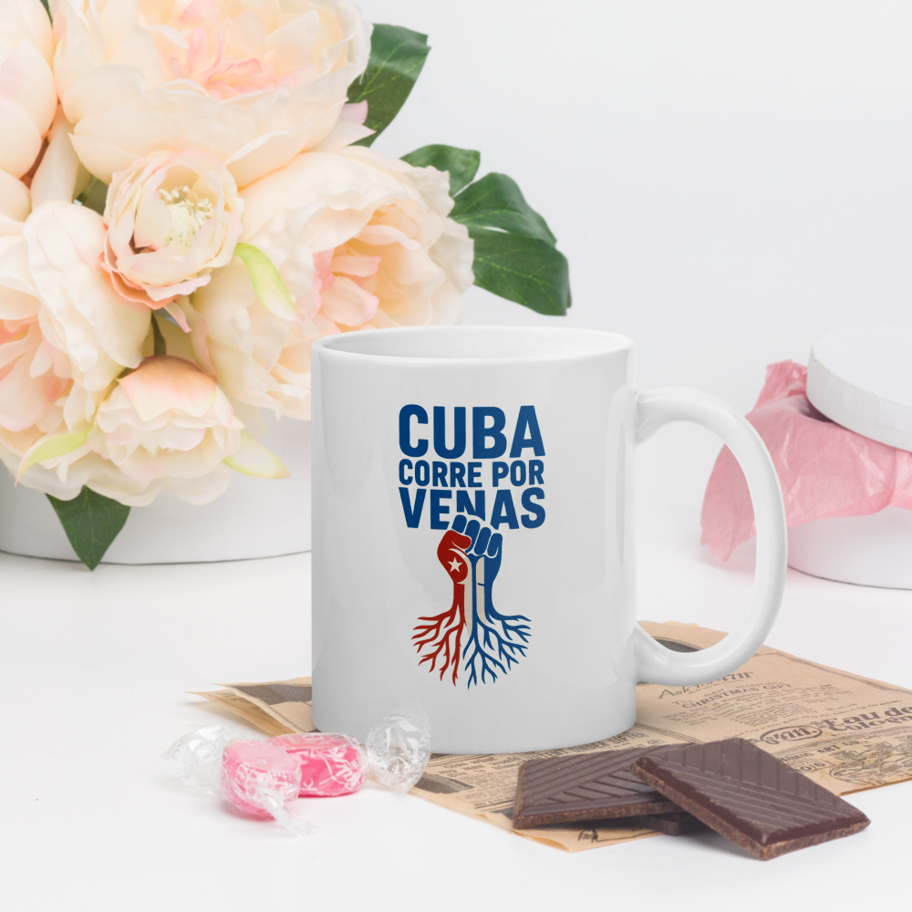 Jarra “Cuba corre por mis venas”