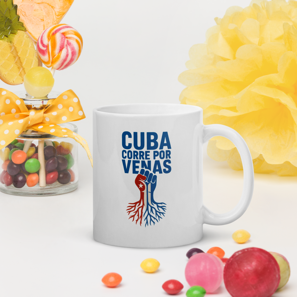 Jarra “Cuba corre por mis venas”