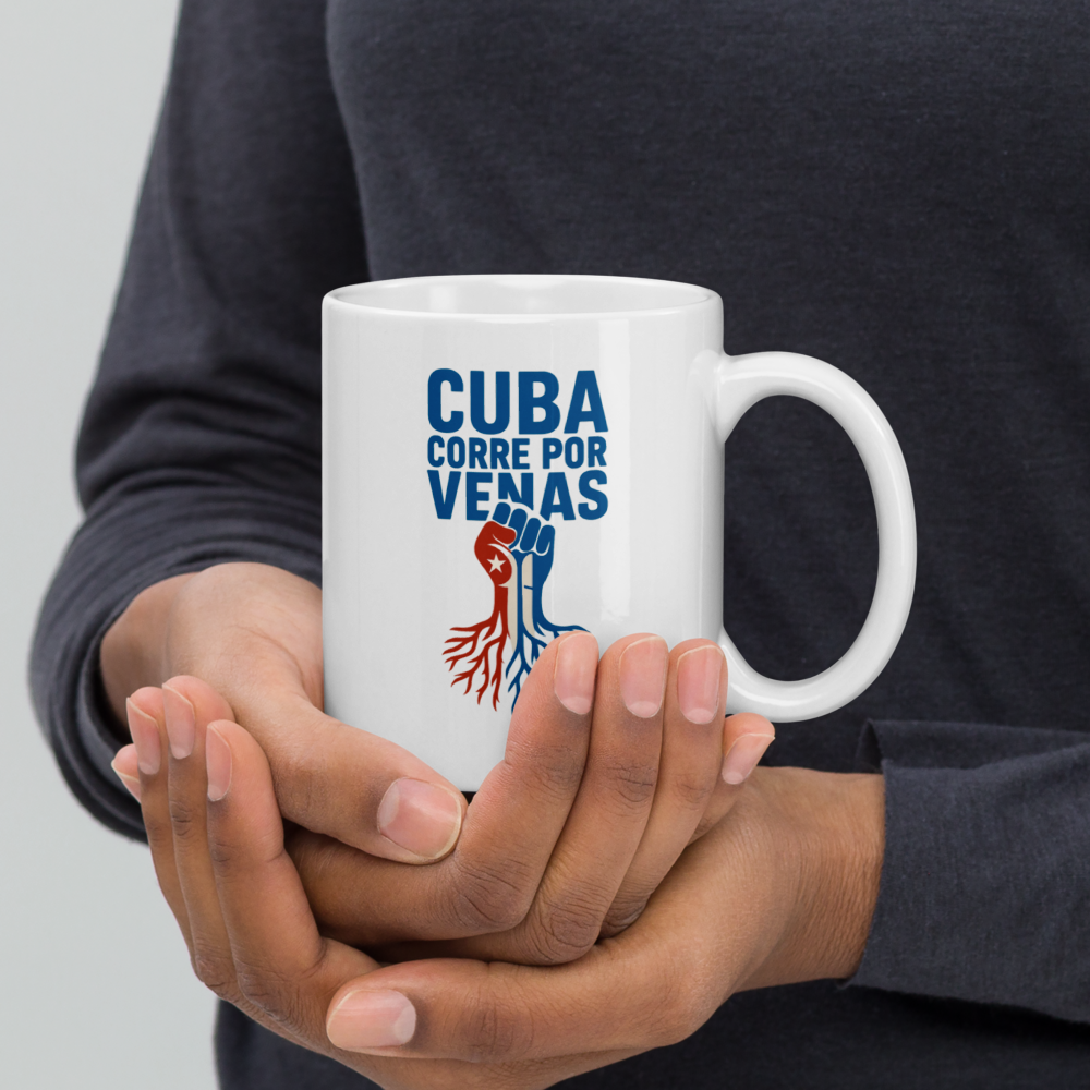 Jarra “Cuba corre por mis venas”