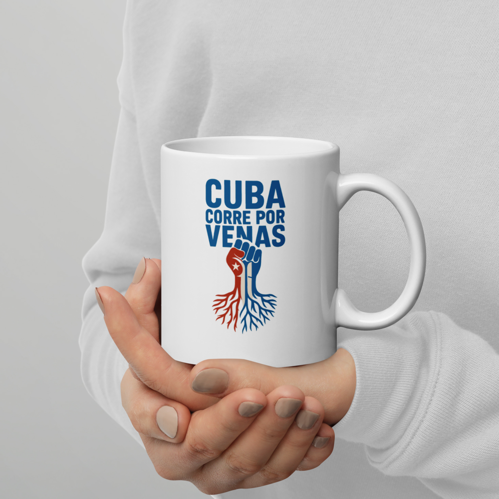 Jarra “Cuba corre por mis venas”