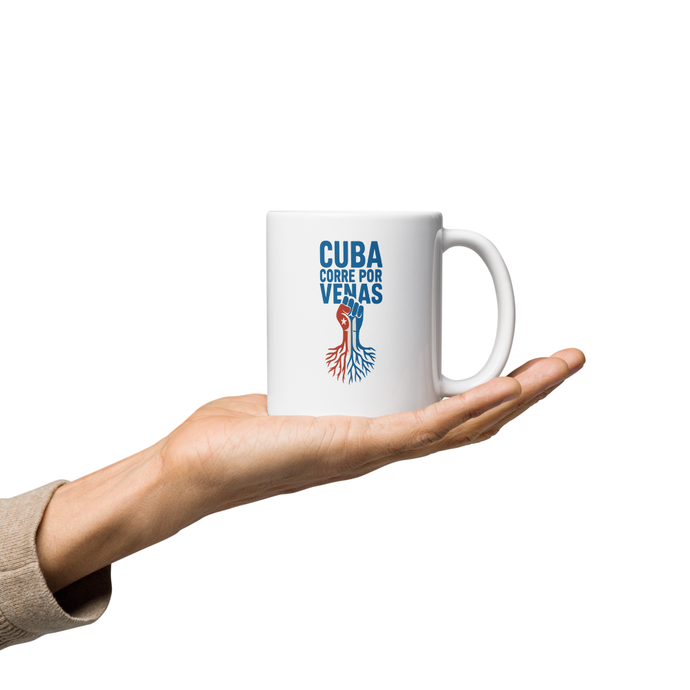 Jarra “Cuba corre por mis venas”