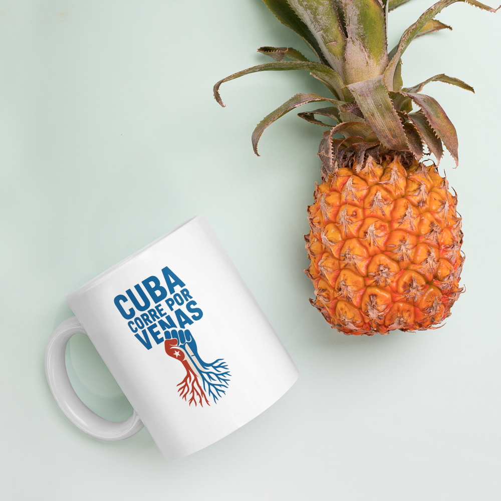 Jarra “Cuba corre por mis venas”