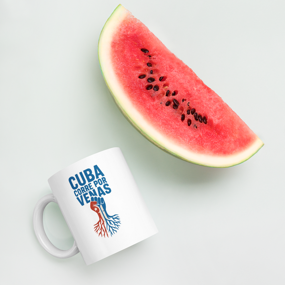 Jarra “Cuba corre por mis venas”